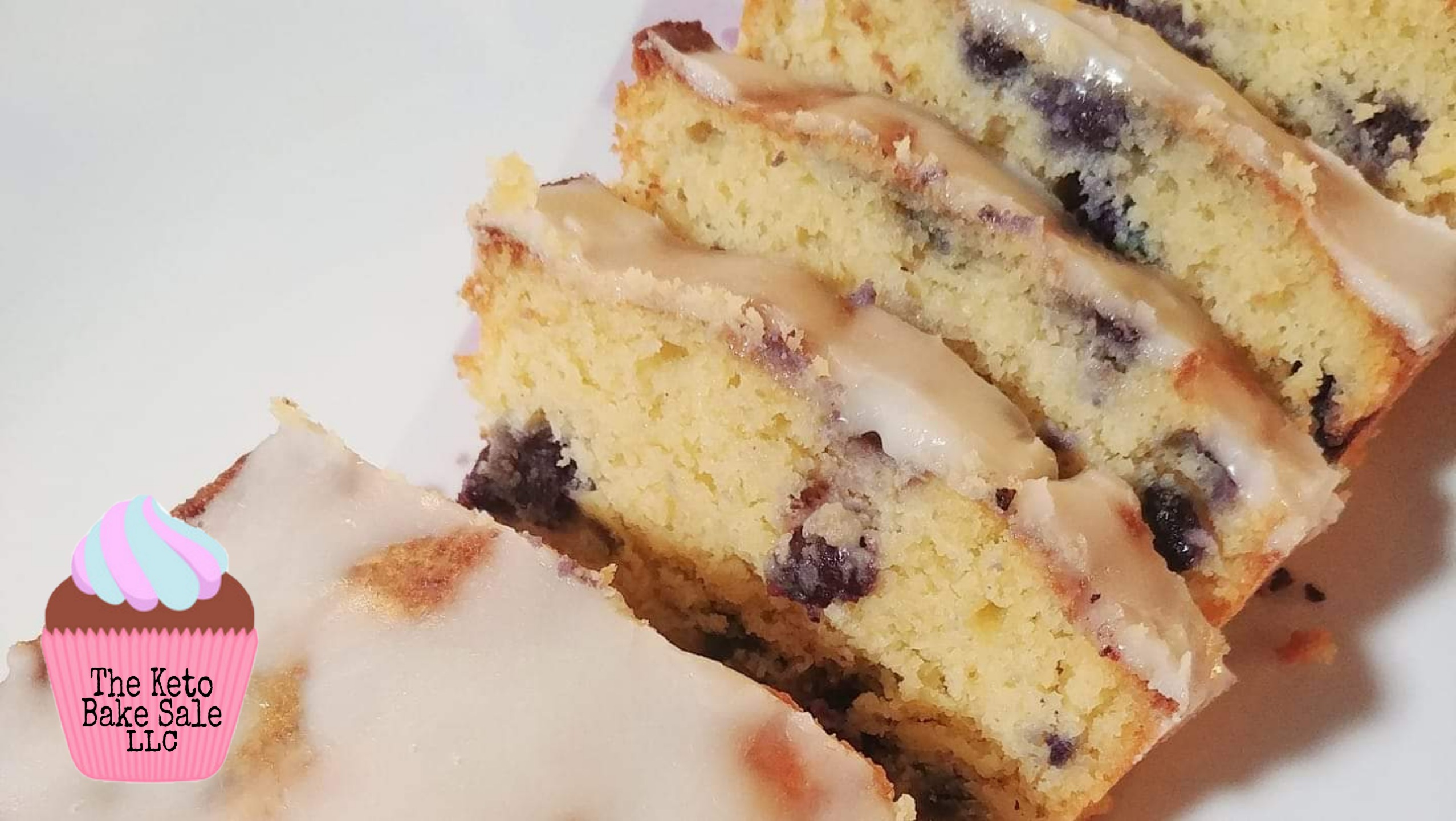 Keto GlutenFree Keto Blueberry Lemon Cake